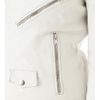 Blk Dnm Motorcycle Leather Jacket in White (smoke) - Lyst