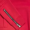Balmain Biker Quilteddetail Sweat Top in Red for Men - Lyst