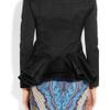 Etro Ruffle Paneled Textured Brocade Jacket in Black - Lyst