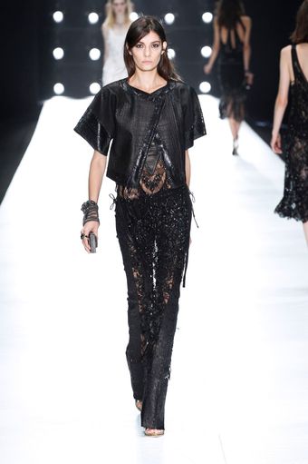 Roberto Cavalli Spring 2013 Runway Look 41 - Lyst