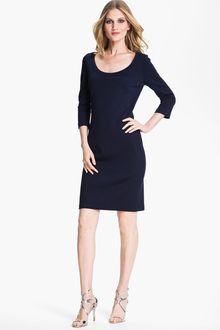 St. John Collection Milano Knit Dress - Lyst