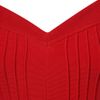Topshop Bandage Peplum Top in Red - Lyst