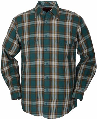 Double Two Long Sleeve Brushed Cotton Casual Shirt - Lyst