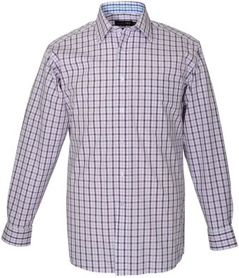 Double Two Cotton Gingham Check Formal Shirt - Lyst