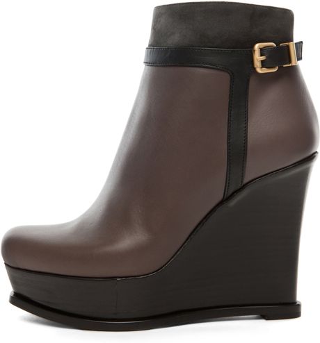 fendi wedge boots