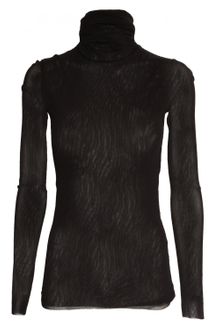 Jean Paul Gaultier Roll Neck Top Black - Lyst