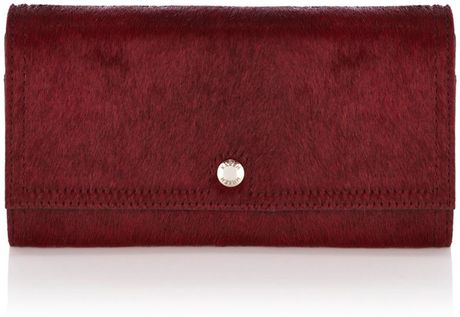 Karen Millen Pony Collection Purse in Red - Lyst