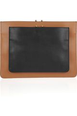 Marni Two Tone Leather Clutch