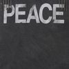 Topshop Peace Chain Embellished Graphic Tee in Gray (charcoal) - Lyst