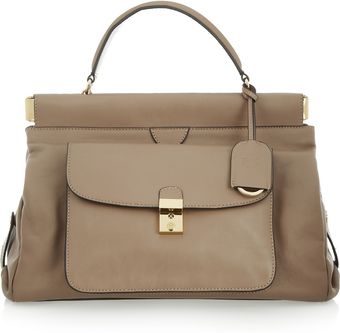 Tory Burch Priscilla Leather Tote - Lyst