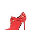 Versace Harness Bootie in Red in Red - Lyst