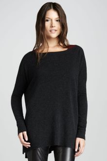 Vince Loose Boat neck Sweater - Lyst