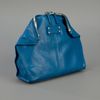 Alexander Mcqueen Folded Clutch Bag in Blue - Lyst