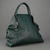 Alexander Mcqueen Leather Tote in Green - Lyst