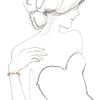 Alexis Bittar Elements Bel Air Rose Gold Large Druzy Two Stone Hinge Bracelet in Pink (rose gold) - Lyst