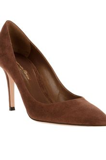 Gianvito Rossi Suede Court Shoe Pump - Lyst
