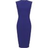 Lanvin Neoprene Pencil Dress in Blue - Lyst