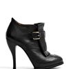 Mcq By Alexander Mcqueen Brogued Golf Shoe Boots in Black - Lyst