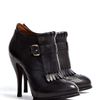 Mcq By Alexander Mcqueen Brogued Golf Shoe Boots in Black - Lyst