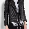 Mcq By Alexander Mcqueen Quilted Leather Motorcycle Jacket in Black - Lyst