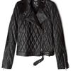 Mcq By Alexander Mcqueen Quilted Leather Motorcycle Jacket in Black - Lyst