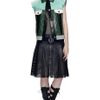 Proenza Schouler Ss Black Double Inverted Pleat Skirt in Black - Lyst