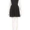 Topshop Cross Bust Dress By Wal G in Black - Lyst