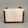 Tory Burch Tortoise Print Base Bag in Beige (sandy) - Lyst