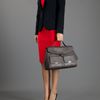 Victoria Beckham Double Pocket Tote in Gray (grey) - Lyst