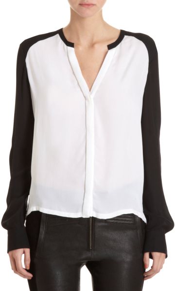 A.l.c. Hayden Blouse in Black - Lyst