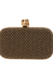 Alexander McQueen Skull Box Clutch - Lyst