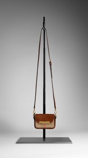 burberry bridle house check crossbody bag