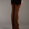 Current/elliott The Cowboy Cord Jean in Brown - Lyst
