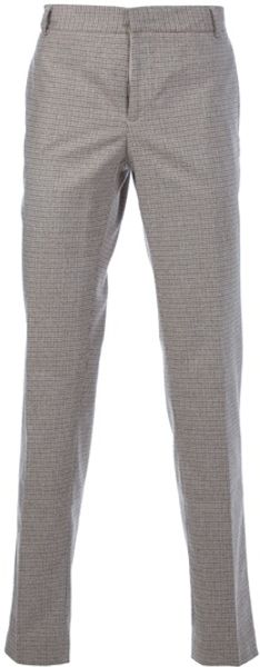 Daniele Alessandrini Checkered Trouser - Lyst