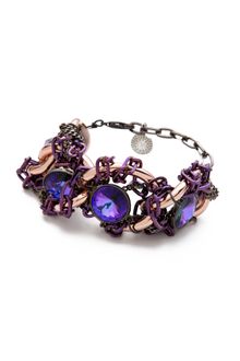 Gemma Redux Tanzanite Large Link Bracelet - Lyst