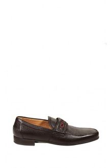 Gucci Rubber Boot Leather Web Mocassin Shoes - Lyst