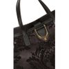Gucci Soft Stirrup Suede Shopping Bag in Black - Lyst
