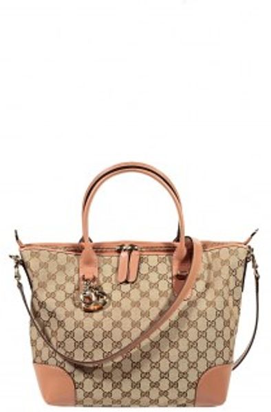 Gucci Heart Bit Zip Gg Tote Bag in Beige (powder) - Lyst