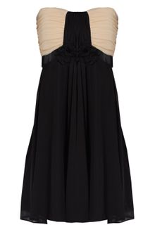 Jane Norman Contrast Flower Prom Dress - Lyst