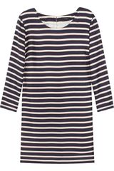 J.Crew Helena Striped Silktwill Mini Dress