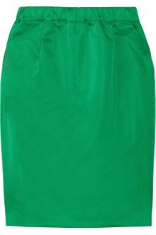 J.Crew Satin Pencil Skirt - Lyst