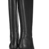 Jimmy Choo Grand Texturedleather Knee Boots in Black - Lyst