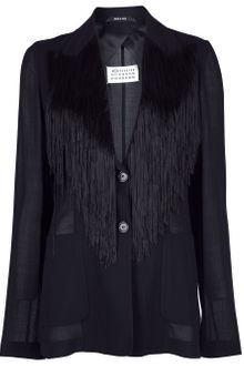 Maison Martin Margiela Fringed Jacket - Lyst