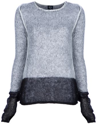 McQ by Alexander McQueen Contrast Sweater - Lyst