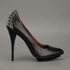 Mcq By Alexander Mcqueen Stud Embellished Heeled Pump in Black - Lyst