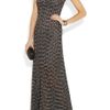 Missoni Metallic Crochetknit Maxi Dress in Gray - Lyst