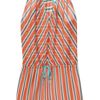 Missoni Striped Crochetknit Playsuit in Orange - Lyst