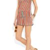 Missoni Striped Crochetknit Playsuit in Orange - Lyst