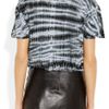 Proenza Schouler Tie Dyeprint Cottonjersey Tshirt in Black - Lyst