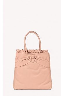 RED Valentino Leather Bow Tote Bag - Lyst